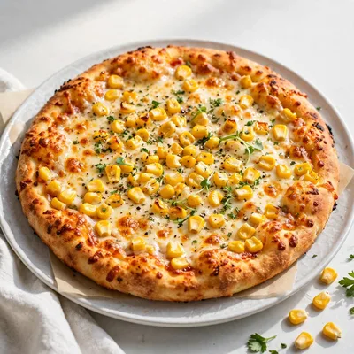 Corn Cheese Pizza
